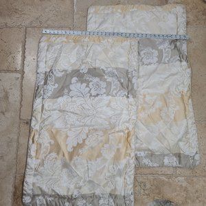 Croscill King Size Pipe Edge Pillow Sham, Pair